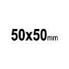 PIN ROUND 50 - round pin, 50x50mm | GL050101E