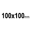 PIN ROUND 100 - round pin, 100x100mm | GL050101L