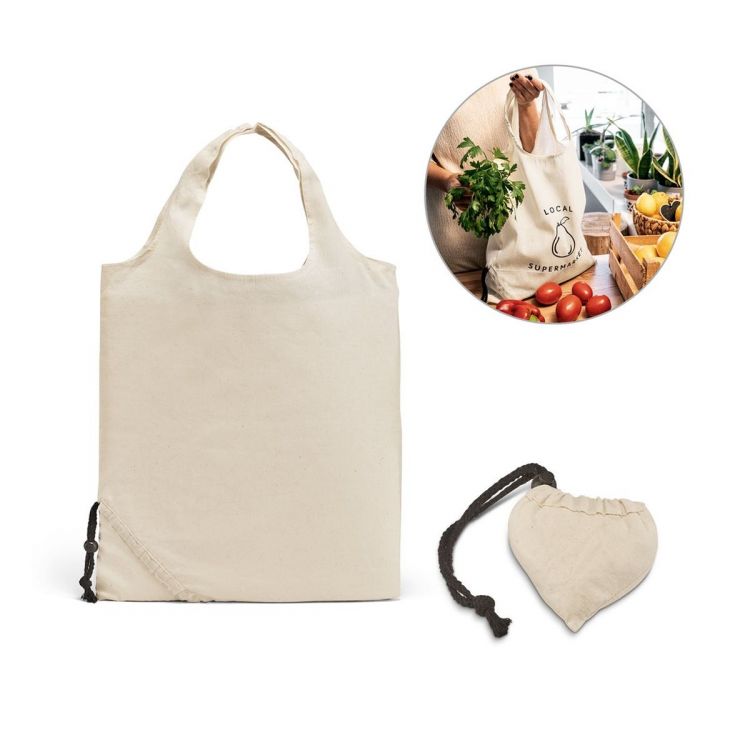 Cotton foldable online bag