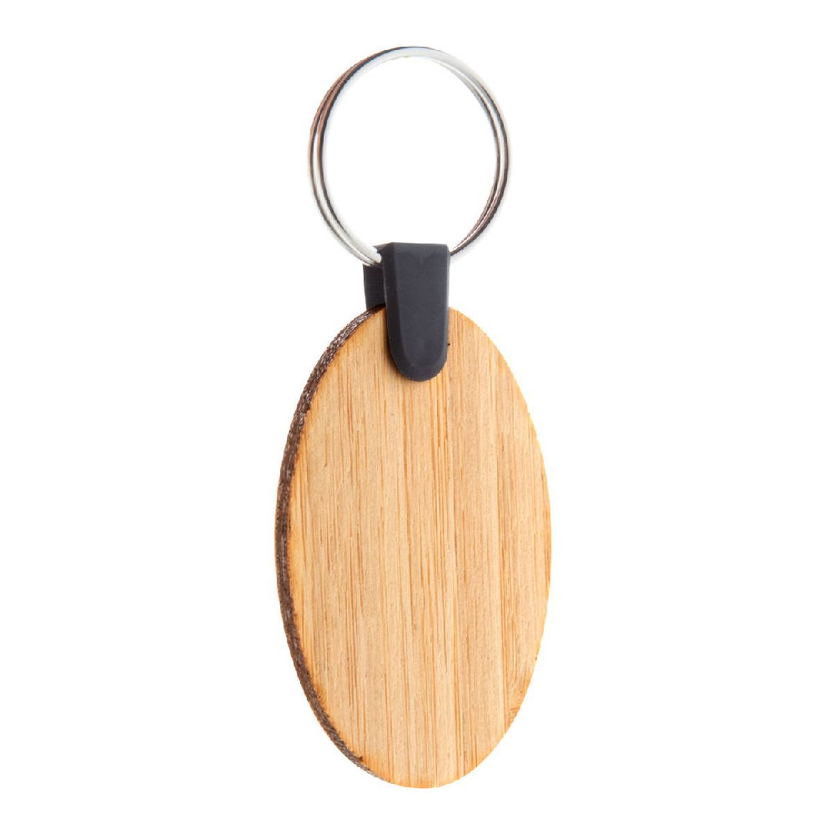 BAMBRY - bamboo keyring, oval | HG718370B