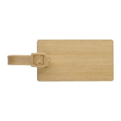 SHAWN - Bamboo luggage tag 