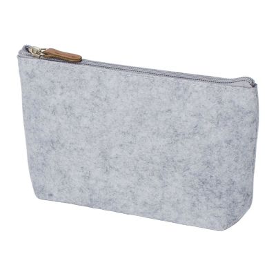 LUCY - rPET felt toiletry bag 