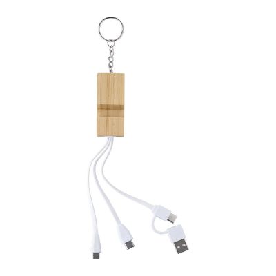 SUTTON - Bamboo keychain 