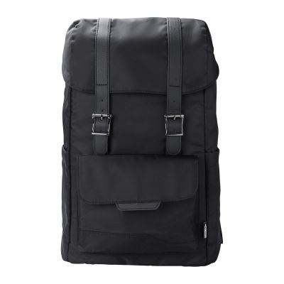 MARLOWE - rPET (290T) polyester twill flap backpack 