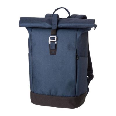 OBERON - Polyester (600D) rolltop backpack 