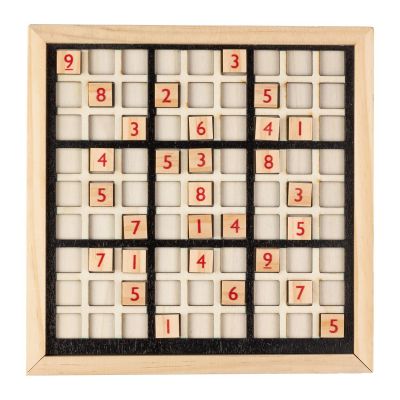 CHRISTA - Wooden sudoku game 