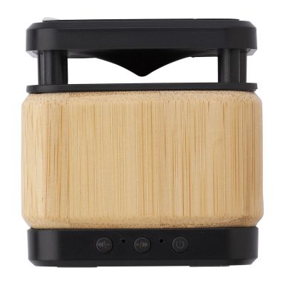 NOVA - Bamboo and ABS wireless speaker and charger 