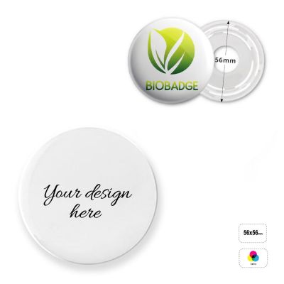 PIN BIO ROUND 56 - biodegradable round pin