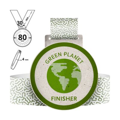 HAKONE - medal in recycled cardboard 4mm