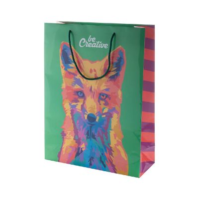 CREASHOP L - custom made paper shopping bag, large