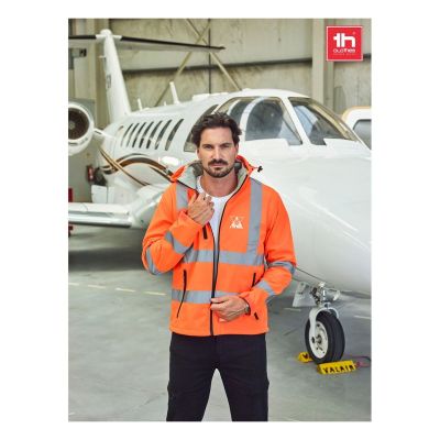 THC ZAGREB WORK - High-visibility softshell jacket (unisex, class 111)