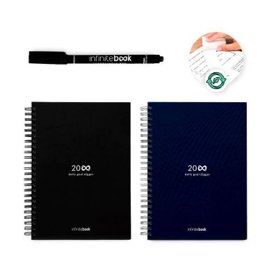 STARTER KIT INFINITE PLANNER A5 - Set includes an A5infinite Diary, cleaning kit, marker and marker holder