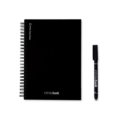 STARTER KIT INFINITEBOOK A5 - Set includes an A5 Infinitebook, cleaning kit, marker and marker holder