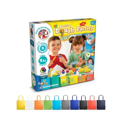 MODELING DOUGH FACTORY KIT II - Educational game supplied with a 190T folding gift bag