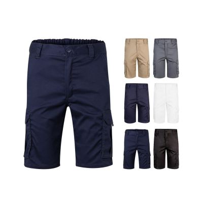 VL HEBE - Multi-pocket stretch Bermuda shorts (240g/m²), in cotton (46%), EME (38%) and polyester (16%)