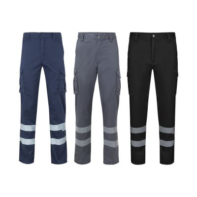 VL DIONYSUS - Multi-pocket stretch trousers (240g/m²), in cotton (46%), EME (38%) and polyester (16%)