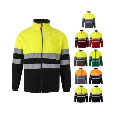 VL EROS - Two-tone fleece jacket (280g/m²), in polyester (100%)