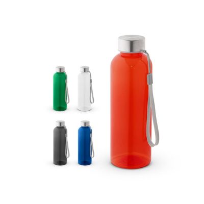 ENDERS M - 100% rPET bottle with glossy translucent finish 600 mL