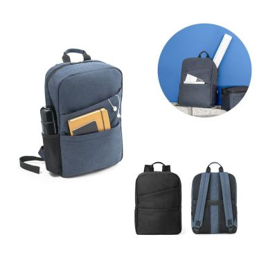 REPURPOSE BACKPACK - 15'6'' laptop backpack in 600D recycled polyester