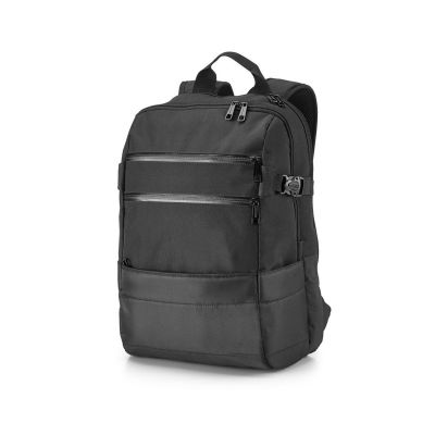 ZIPPERS BPACK - 15'6 Laptop backpack in 840D and 300D jacquard