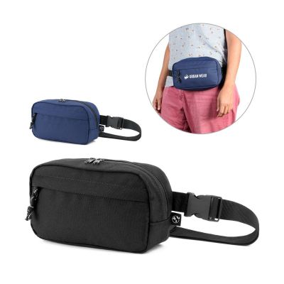 MYKONOS - Waist bag in 600D recycled polyester and lining in 210D recycled polyester