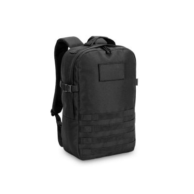 EDINBURGH BPACK - 17'3 Military-style backpack in 600D, high-density recycled polyester and lining in 210D recycled polyester