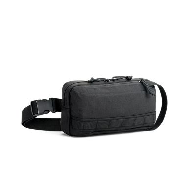 EDINBURGH - Waist bag in high-density 600D recycled polyester and 210D recycled polyester lining