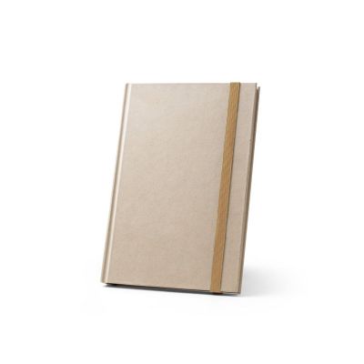 DICKINSON - A5 hardcover notebook made of sugar cane paper (80% sugar cane) with lined pages