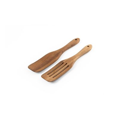 BATALI - Set of two cutlery sets in acacia wood