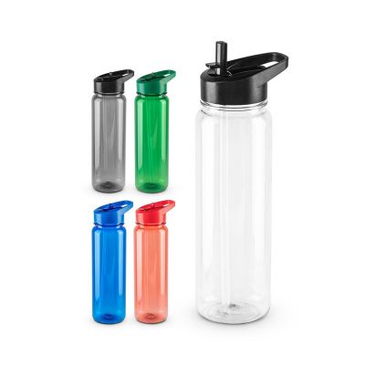 GILMORE - rPET sports bottle with glossy translucent finish 750 mL