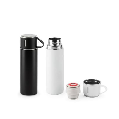 COMANECI - Double-walled stainless steel bottle (90% recycled) with matte finish 490 mL