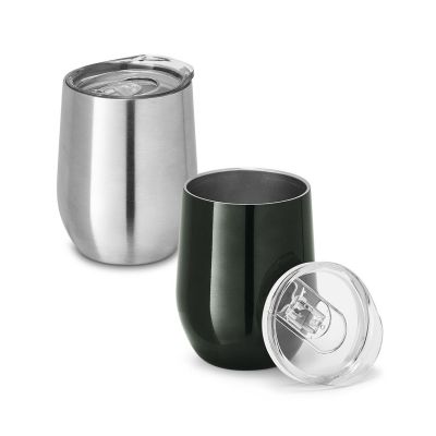 RONDE - Stainless steel travel cup 400 mL