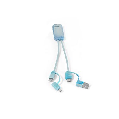 BERNERS - Superfast 6-in-1 USB cable in recycled PET (100% rPET)