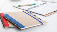 Personalised Notebooks with pen